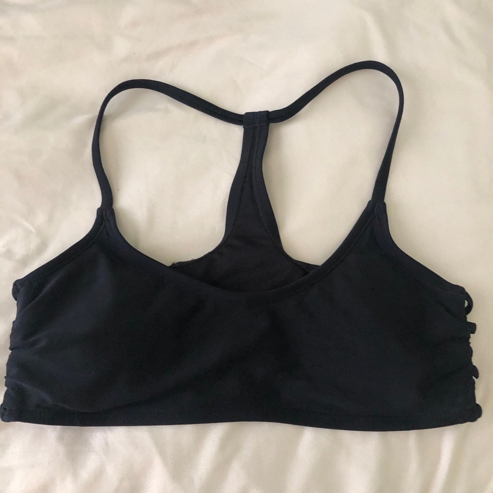 Black bikini top